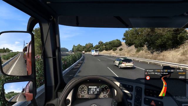 Euro Truck Simulator 2 Iberia walkthrough part 323 смотреть онлайн