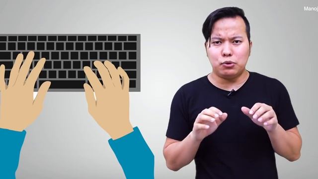 Why Do People Press The ENTER Key So Hard ? ?? | Computer Keyboard Facts смотреть онлайн