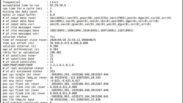 rtkrover status websocket смотреть онлайн