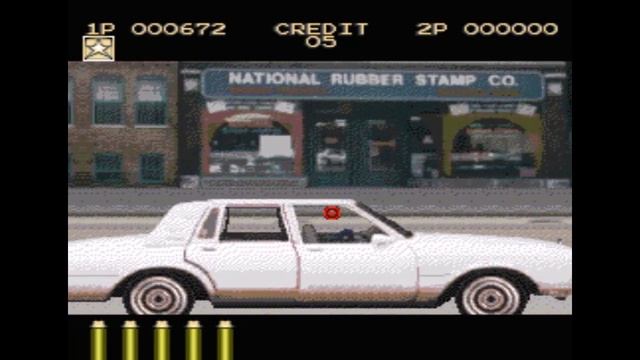 Sega Mega Drive 2 (Smd) 16-bit Lethal Enforcers 1 Level 1