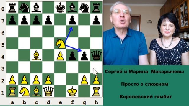 Королевский гамбит, гамбит Муцио, часть 1 смотреть онлайн