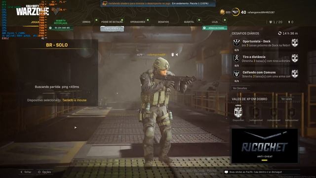 Call of Duty : Warzone - 1440p - Very Low - GTX 1650 GDDR5 OC + Ryzen 5 2400G OC (16 GB RAM) смотреть онлайн