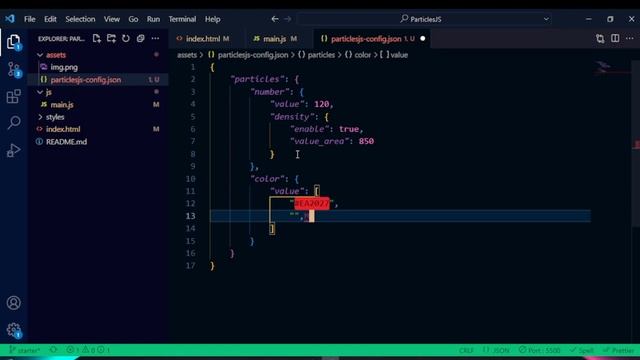 JavaScript library: How to use ParticlesJS for Beginners - Naija смотреть онлайн