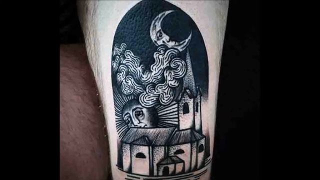 90 Moon Tattoos For Men смотреть онлайн