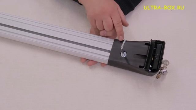 Обзор поперечного багажника на интегрированные рейлинги LUX Bridge