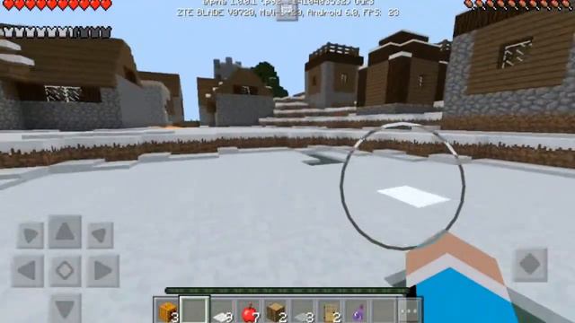 MCPE Выживания #1 (НАШЁЛ ИГЛУ В MCPE 0.17.0)