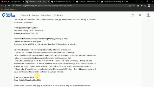 Associate Software Engineer Jobs Hiring 2022/2021/2020/2019 | Salary : 12 - 18 LPA ?? смотреть онлайн
