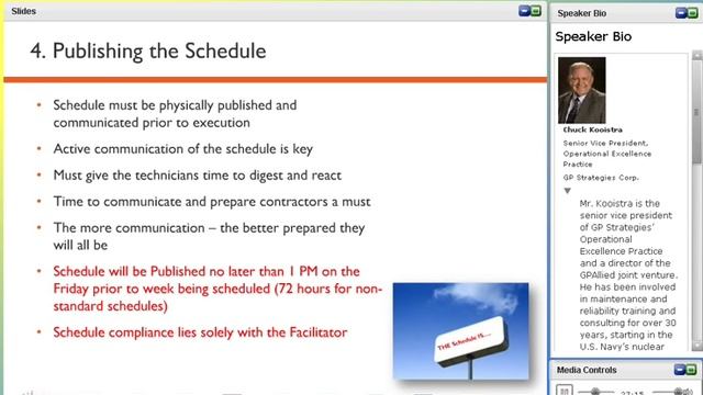 Webinar: Maintenance Planning and Scheduling Best Practices смотреть онлайн
