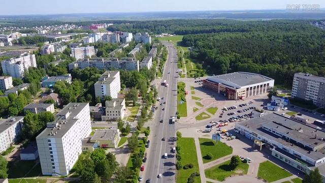 Город Могилёв с высоты птичьего полёта Беларусь Видео клип про Могилёв / Mogilev Belarus Aerial Vie