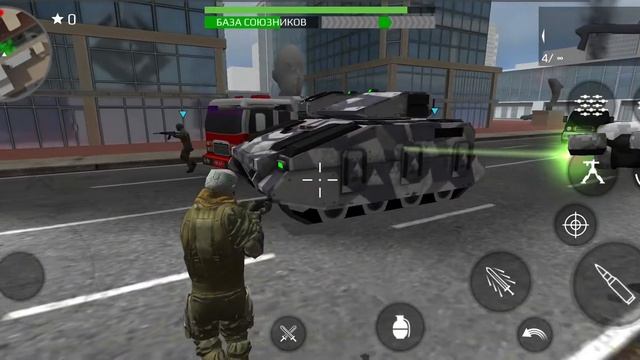 Earth Project Squad - прохождение (часть11) Город