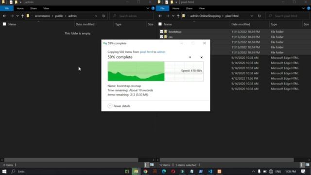 Install Laravel & Converting an HTML Template into Laravel Project смотреть онлайн