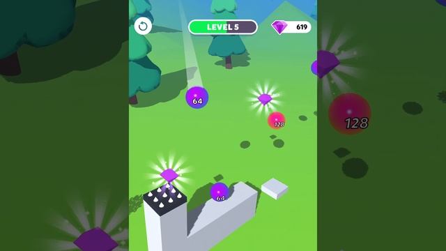 Ball Hop 2048 - Gameplay Walkthrough - Max Levels (Lvl 1-10) смотреть онлайн