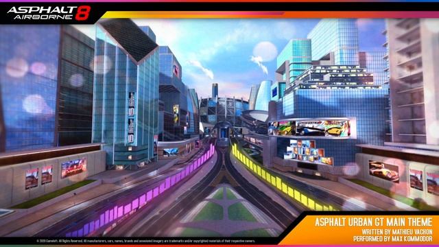 Asphalt 8 - Urban GT Main Theme смотреть онлайн