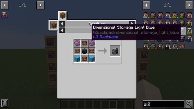 L2 Backpack | minecraft | mod review смотреть онлайн
