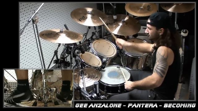 Gee Anzalone - Pantera - Becoming Drum Cover смотреть онлайн