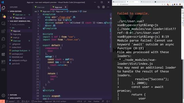 Vue 3 Suspense Tutorial! First Look! смотреть онлайн