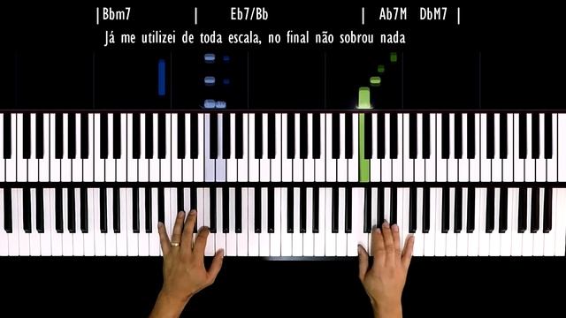 One Note SAMBA de Uma Nota Só - Piano solo com letra e cifra смотреть онлайн