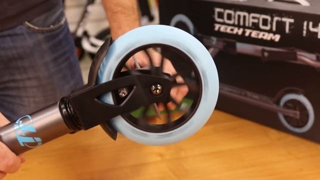 Самокат Tech Team Comfort 145R Обзор, характеристики