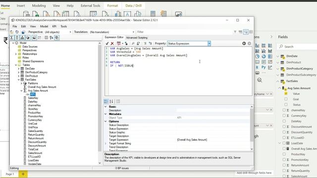Creating KPI Matrix in Power BI using Tabular Editor смотреть онлайн