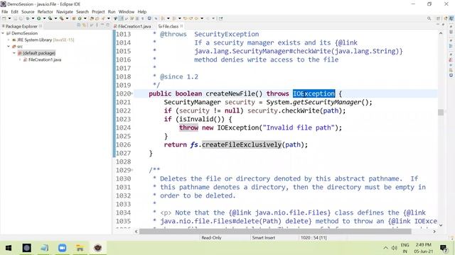 File Handling - Demo Session смотреть онлайн