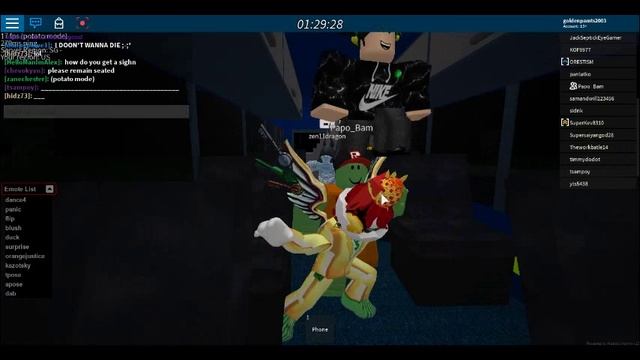 ROBLOX ORANGE JUSTICE EMOTE смотреть онлайн