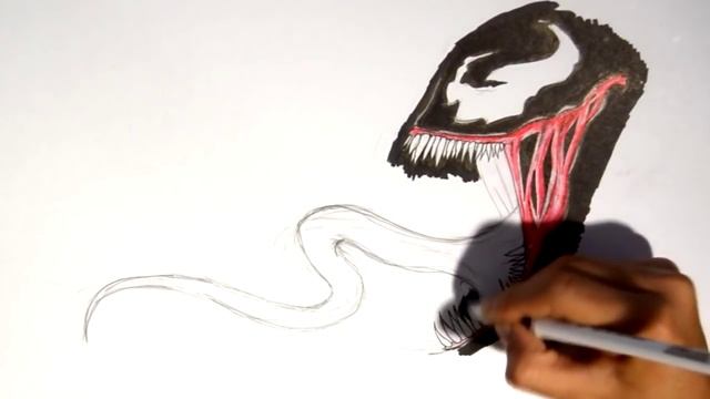 Venom Speed Drawing / Рисуем Венома! / DA смотреть онлайн