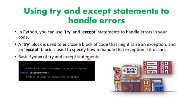 Python Error Handling | Python Tutorial | Coding Boy смотреть онлайн