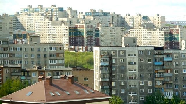 Мурманск. Сопка варничная. Долина Уюта. Телевышка. смотреть онлайн