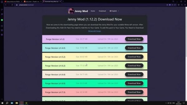 JENNY MOD РАБОТАЕТ!