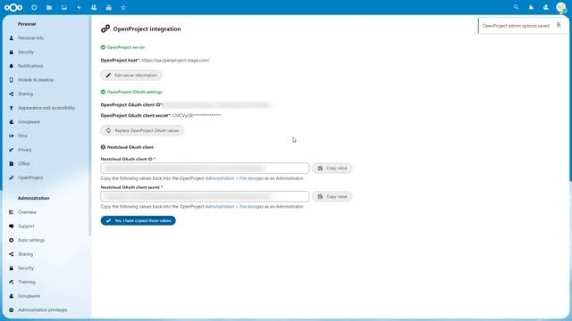 OpenProject Nextcloud Integration Set up смотреть онлайн