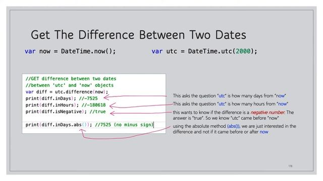 Section 13 Working with Dates and Time in Dart смотреть онлайн