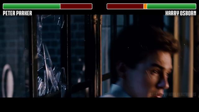 Peter Parker vs. Harry Osborn WITH HEALTHBARS | HD | Spider-Man 3 смотреть онлайн