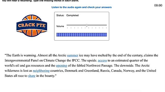 Listening Fill In The Blanks PTE (July2021) Only 10 Exam Repeated смотреть онлайн