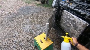 Промывка и чистка радиаторов Solaris II 2017. Hyundai Solaris седан II поколение.