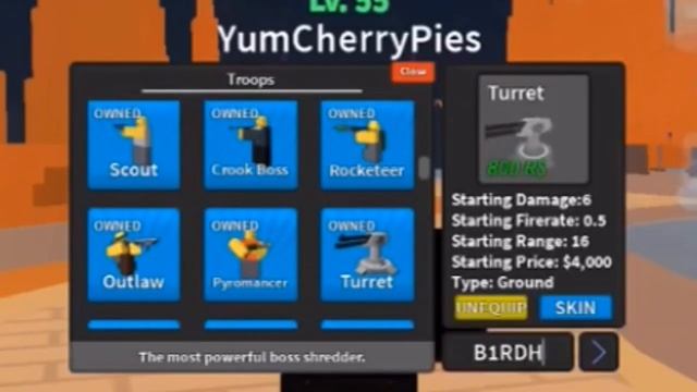 ROBLOX HOW TO GET THE BIRD HUNTER IN TOWER DEFENSE SIMULATOR! смотреть онлайн