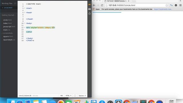 How to Make a Circle in HTML only (1 Minute Tutorial) смотреть онлайн