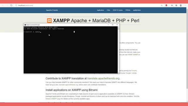 Laravel E-commerce project | Install Laravel in windows with xampp and composer | part-1 смотреть онлайн