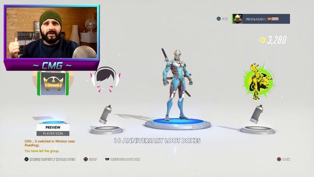 LOOT BOX CHEESE!!! | OVERWATCH ANNIVERSARY | OPENING 30 LOOT BOXES смотреть онлайн
