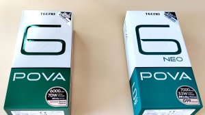 Смартфоны Tecno Pova 6 and 6 neo