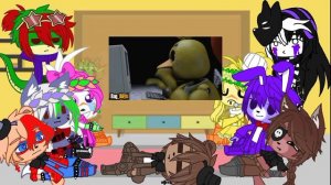 Реакция [Фнаф1] и [Фнаф9] + Марионетка на Rag_Days "Пять нохче с Фредди"🗿