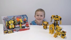 Распаковываем нового трансформера Бамблби Обзор Игрушек