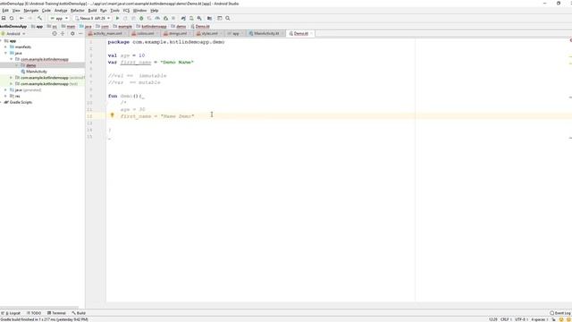 Android | Kotlin | Training : Comment in Kotlin смотреть онлайн