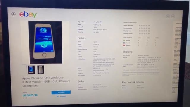 Русская Америка Iphone gold 5S за 425$ смотреть онлайн