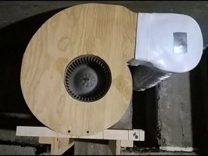 Вытяжка-улитка из вентилятора печки авто своими руками