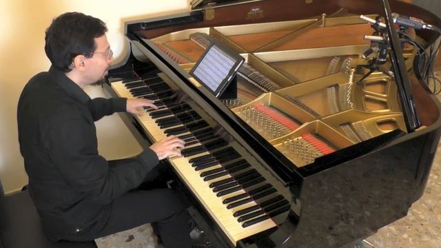 Schubert: Klavierstück (piano piece) D. 946 No. 2 - Gabriele Tomasello, pianist смотреть онлайн