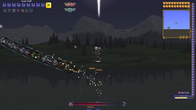 Terraria Sweet Staff with X100+ SOULS OF THE UNIVERSE from Fargos Souls Mod смотреть онлайн