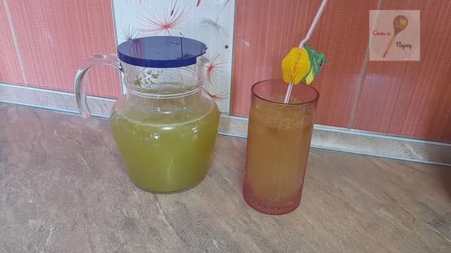 Лимонад тархун. Как сделать дома за 5 минут. смотреть онлайн