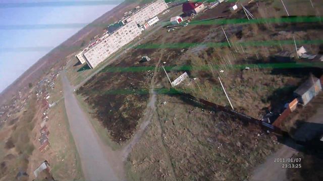 Полет над центром поселка Межозерный! смотреть онлайн
