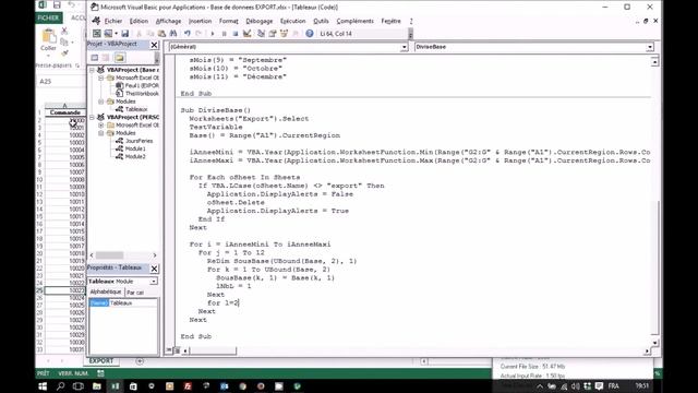 Variables tableau VBA - 1 ou 2 dimensions - Exercice pratique смотреть онлайн