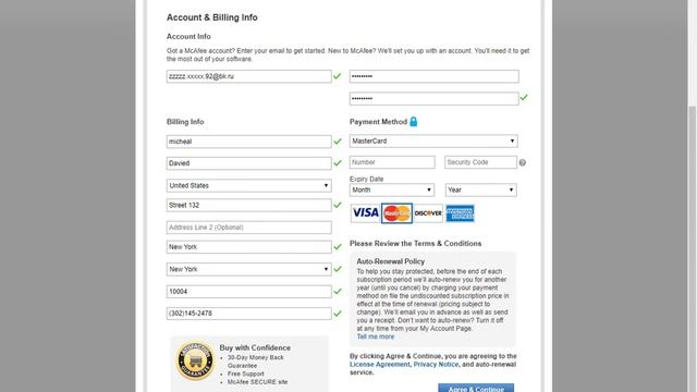 ♣ MCAFEE ANTIVIRUS 1 YEAR For free ♣ смотреть онлайн